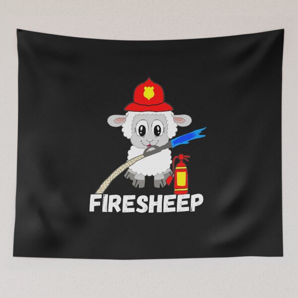 Item preview, Fire Fighter Sheep Lamb Cattle Livestock Firefighter Performance designed and sold by FrankIsabel.