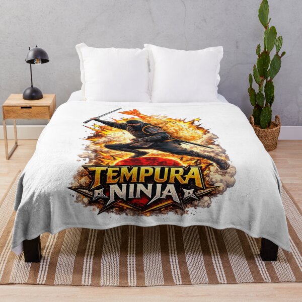 Item preview, TEMPURA NINJA: Frying Evil to Perfection designed and sold by Surreal Characters & Cute Pups.