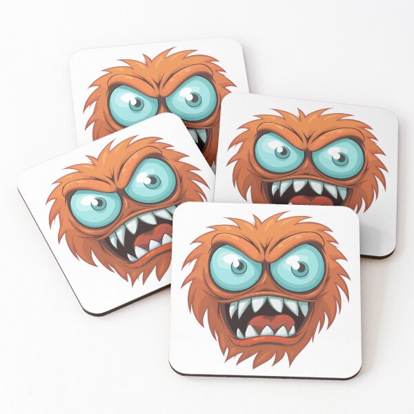 Item preview, Funny Furry Monster Cartoon Face designed and sold by Xthes.