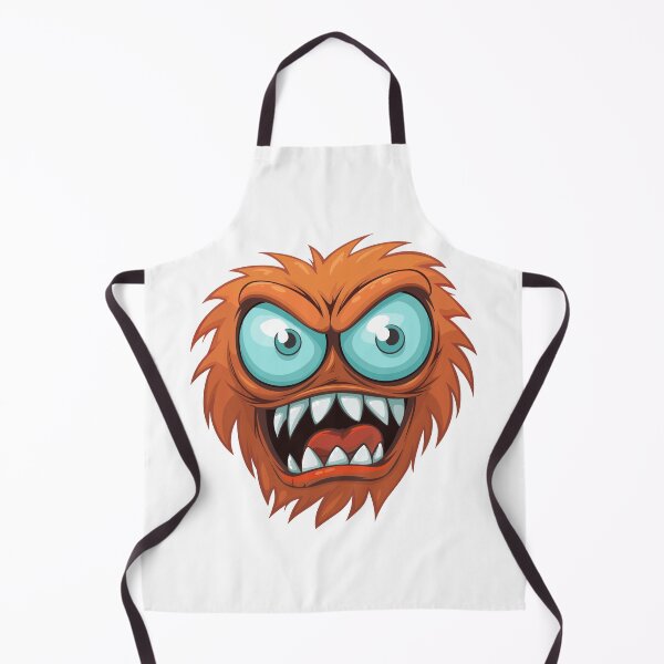 Item preview, Funny Furry Monster Cartoon Face designed and sold by Xthes.