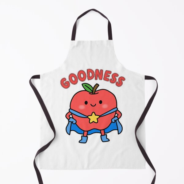 Item preview, Fruit of the Spirit Goodness Cute Hero Apple Graphic designed and sold by OHSHALOM.