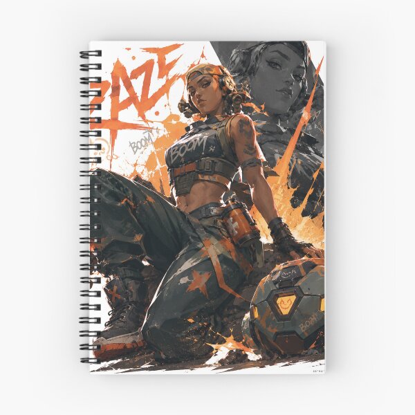 Item preview, Valorant Raze Graffiti Explosion Art | BOOM Duelist Gaming Poster designed and sold by NBT-NOVA.