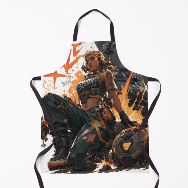 Item preview, Valorant Raze Graffiti Explosion Art | BOOM Duelist Gaming Poster designed and sold by NBT-NOVA.