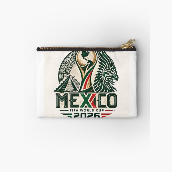 Item preview, Mexico Football Fiesta 2026 Vintage Aztec Soccer Fan Art designed and sold by jamesslat.