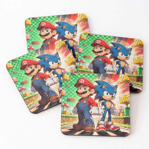Item preview, Mario & Sonic Retro Universe | Nostalgic Gamer Design designed and sold by FernandsOficial.