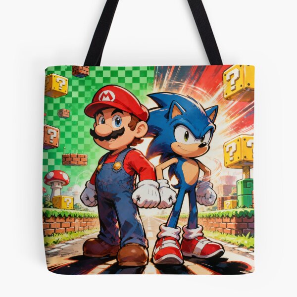 Item preview, Mario & Sonic Retro Universe | Nostalgic Gamer Design designed and sold by FernandsOficial.