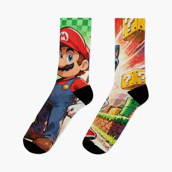 Item preview, Mario & Sonic Retro Universe | Nostalgic Gamer Design designed and sold by FernandsOficial.