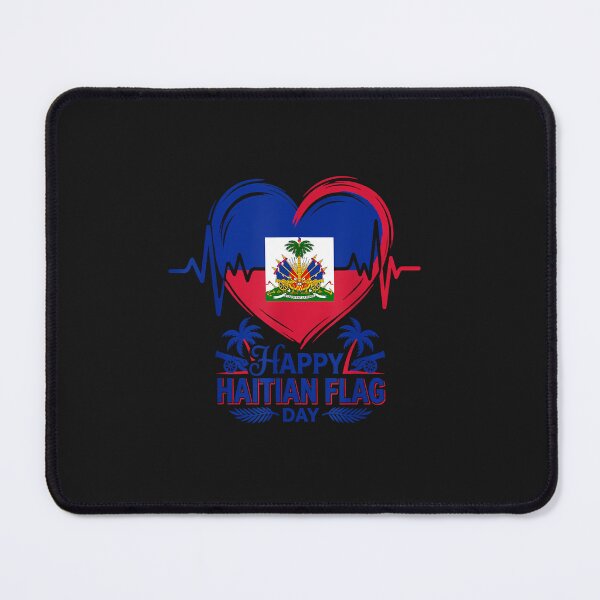 Item preview, Fireworks Happy Haitian Flag Day Haiti Heartbeat Pride designed and sold by FrankIsabel.