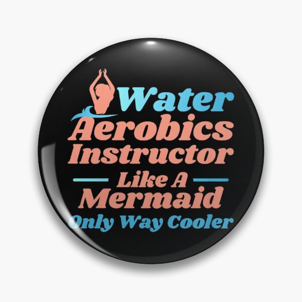 Item preview, Aerobics Instructor Aqua Water Aerobics designed and sold by goombi-creative.