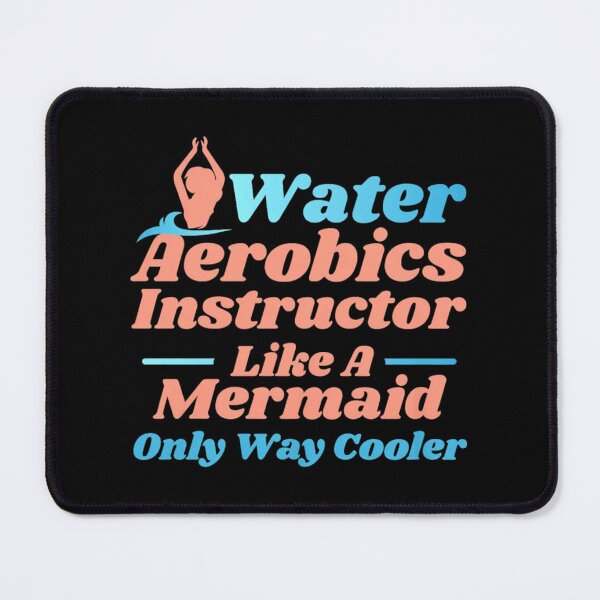 Item preview, Aerobics Instructor Aqua Water Aerobics designed and sold by goombi-creative.