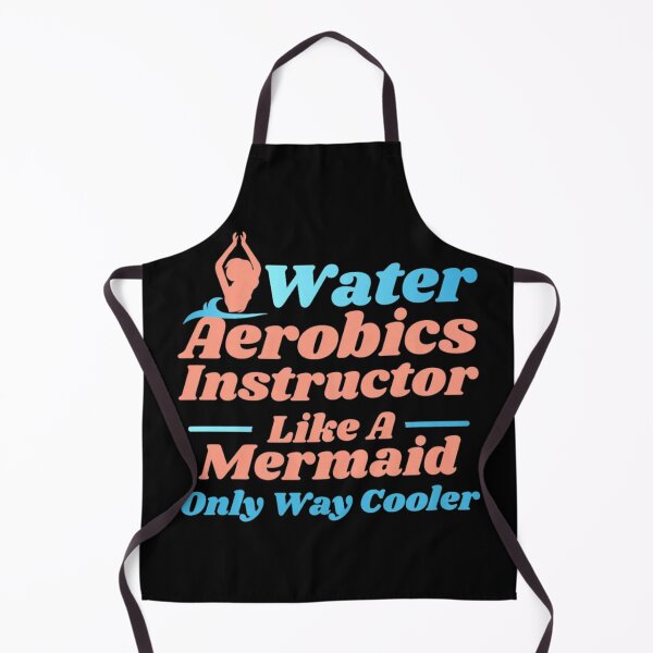 Item preview, Aerobics Instructor Aqua Water Aerobics designed and sold by goombi-creative.