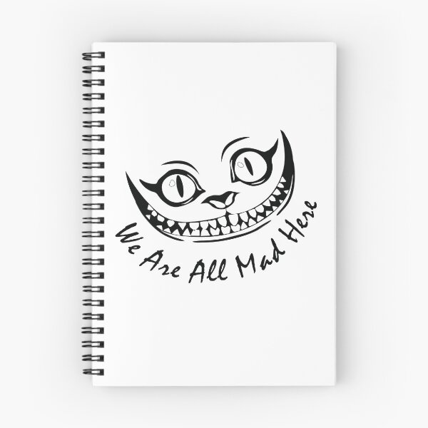Item preview, We’re All Mad Here – Creepy Cheshire Cat Grin designed and sold by extrisiceye.