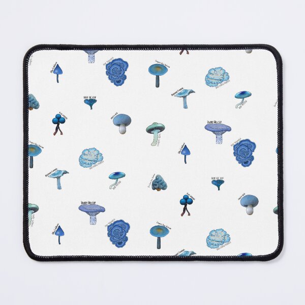 Item preview, Blue Mushrooms designed and sold by paperandp!xels.