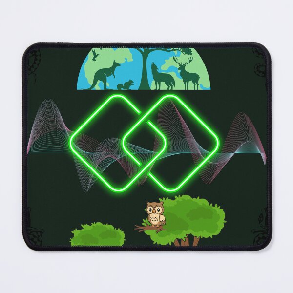 Item preview, Anime Nature Glow – Vibrant Neon Fantasy Art designed and sold by DervoTeck2767.