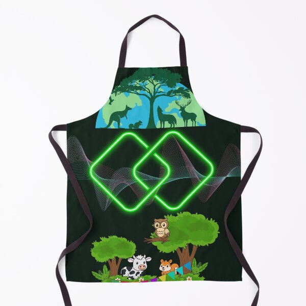 Item preview, Anime Nature Glow – Vibrant Neon Fantasy Art designed and sold by DervoTeck2767.