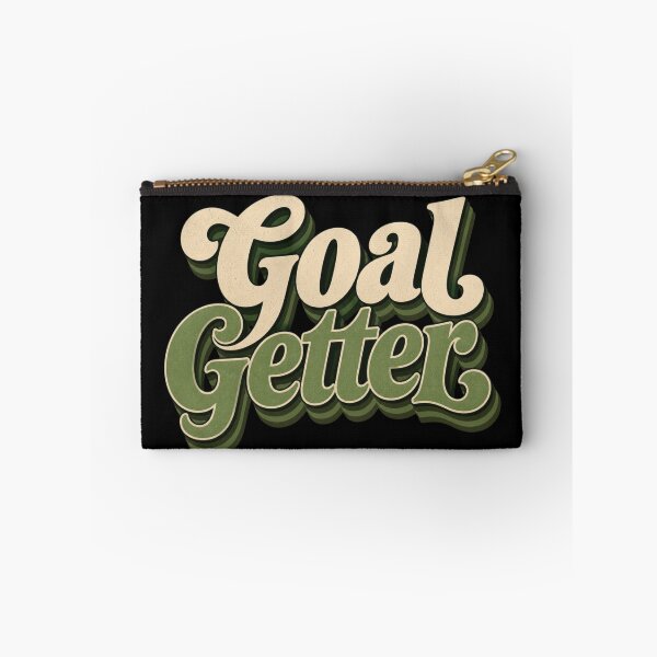 Item preview, Goal Getter | Retro Motivational Typography Design designed and sold by Irene Catchmind.