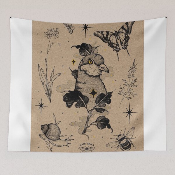 Item preview, Charming Recycle dRooftop Visitor designed and sold by Mahumlifestyle.