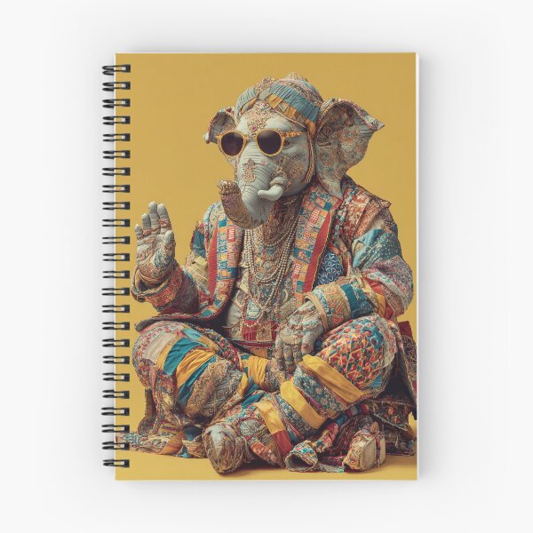 Item preview, Ganesha Patchwork Boho Chic Luxury Fashion Spiritual Art designed and sold by PANNARUK THAILAND.