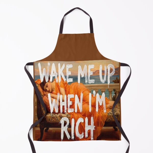 Item preview, Wake Me Up When I'm Rich - Graffiti Art designed and sold by MakarenaCreate.