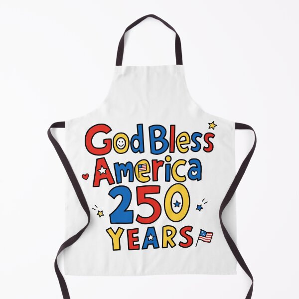 Item preview, God Bless America 250 Years Christian Patriotic Graphic designed and sold by OHSHALOM.