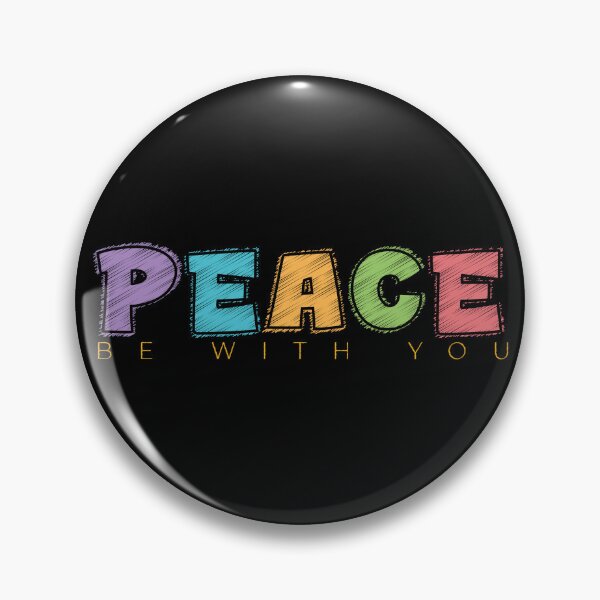 Item preview, Peace Be With You – Christian Comfort and Faith Quote designed and sold by Verse & Vibes.