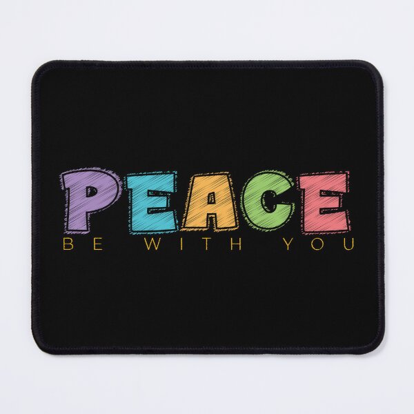 Item preview, Peace Be With You – Christian Comfort and Faith Quote designed and sold by Verse & Vibes.