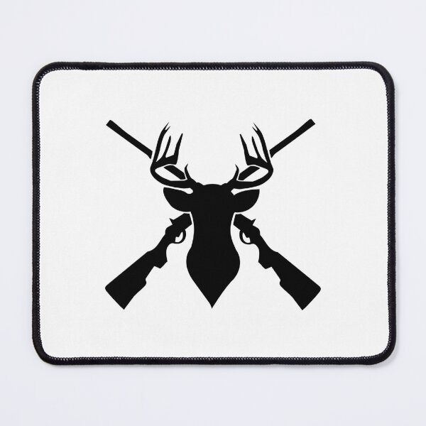 Item preview, Deer Head with Guns designed and sold by MagnoliaLake.