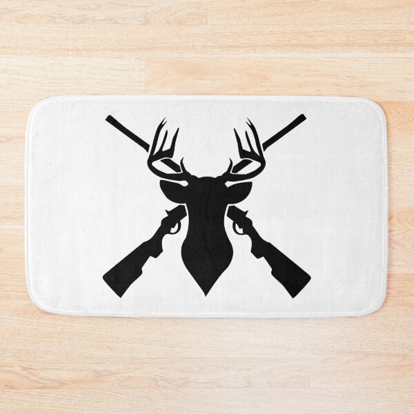 Item preview, Deer Head with Guns designed and sold by MagnoliaLake.