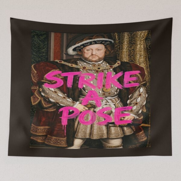 Item preview, Strike A Pose - Pink Graffiti Art designed and sold by MakarenaCreate.