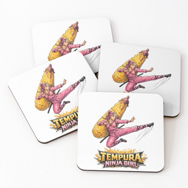 Item preview, Tempura Ninja Girl: Still in Training designed and sold by Surreal Characters & Cute Pups.