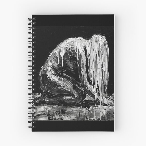 Item preview, Sorrow and Resilience Abstract Impasto Figure Art designed and sold by MakarenaCreate.