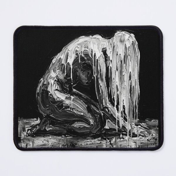 Item preview, Sorrow and Resilience Abstract Impasto Figure Art designed and sold by MakarenaCreate.