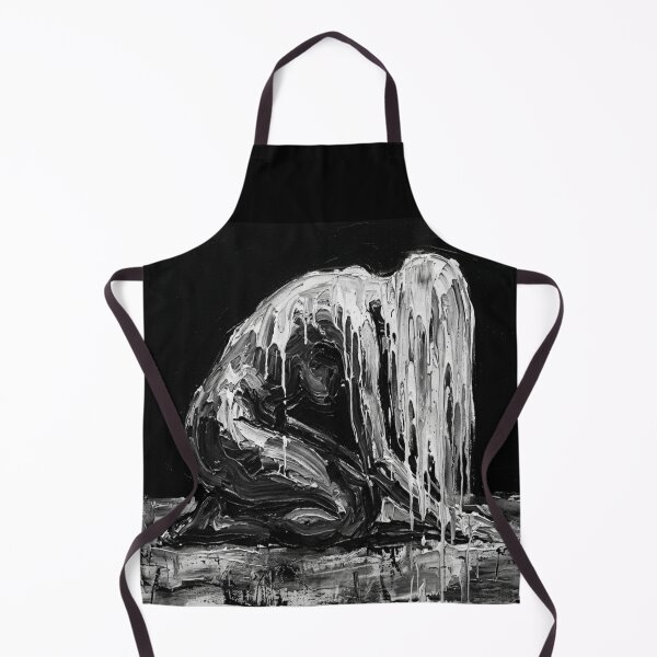 Item preview, Sorrow and Resilience Abstract Impasto Figure Art designed and sold by MakarenaCreate.