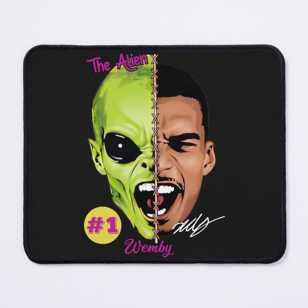 Item preview, Victor Wembanyama x The Alien Mashup San Antonio Spurs Basketball designed and sold by luytkaka.