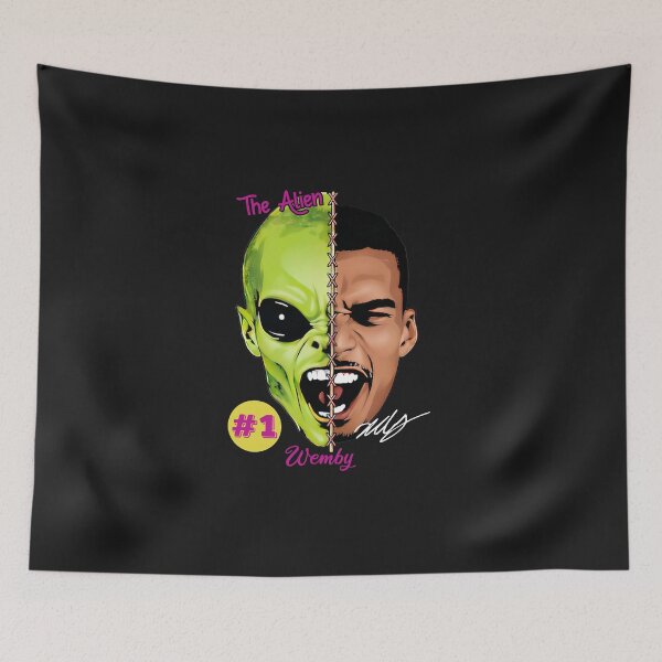 Item preview, Victor Wembanyama x The Alien Mashup San Antonio Spurs Basketball designed and sold by luytkaka.