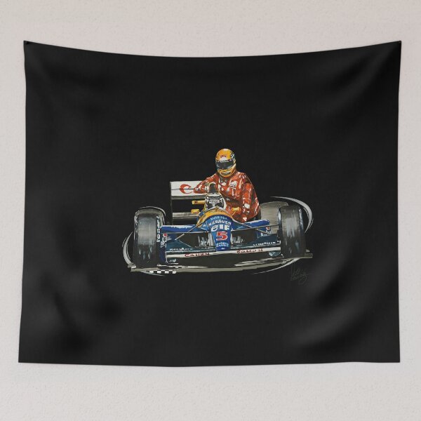 Item preview, Classic Open Wheel Racer Driver Art  designed and sold by Prof4Artist.