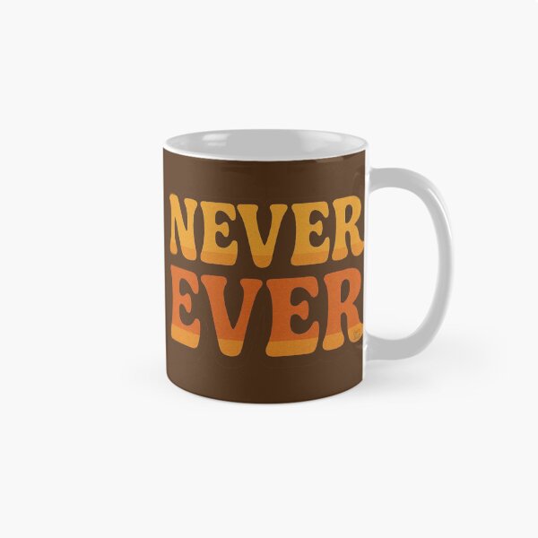 Item preview, Retro Never Ever Typography designed and sold by CAutumnTrapp.