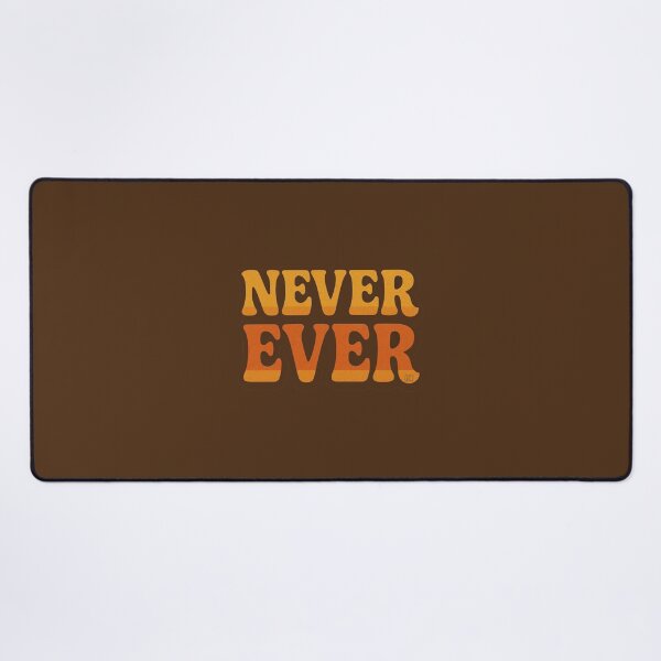Item preview, Retro Never Ever Typography designed and sold by CAutumnTrapp.