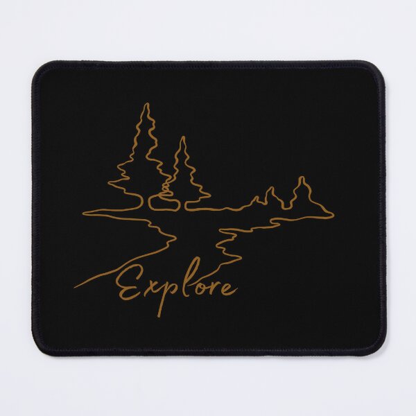 Item preview, Explore Minimalist Nature Line Art Shirt designed and sold by Stillpath Co..