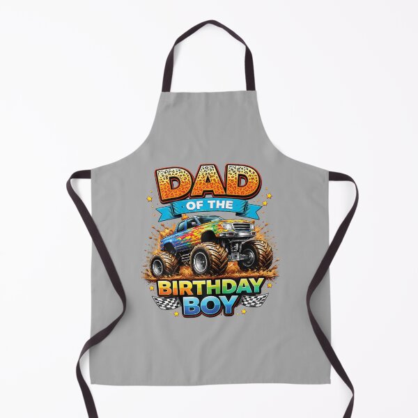 Item preview, Funny dad of The Birthday Boy Kids Racing Cute Truck designed and sold by ArleneRowe.