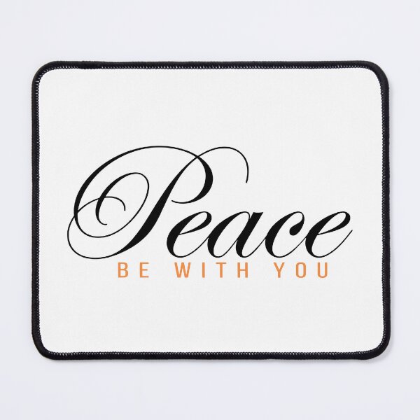 Item preview, Peace Be With You – Minimal Christian Design designed and sold by Verse & Vibes.