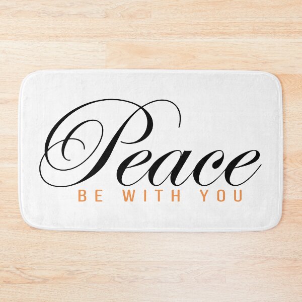 Item preview, Peace Be With You – Minimal Christian  Design designed and sold by Verse & Vibes.