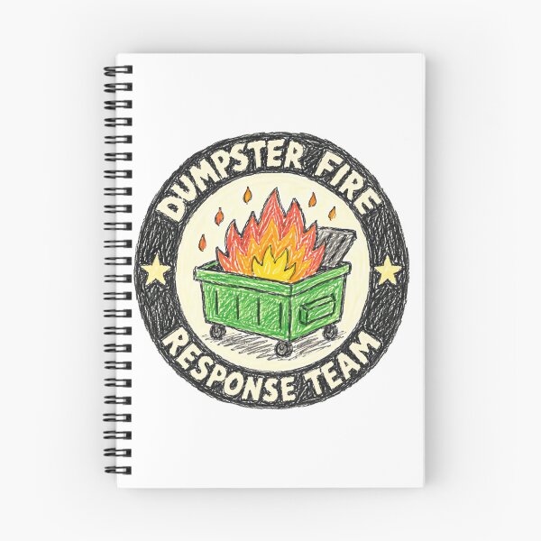 Item preview, Dumpster Fire Response Team Chaotic Work Humor Professional designed and sold by HumansStuck12.