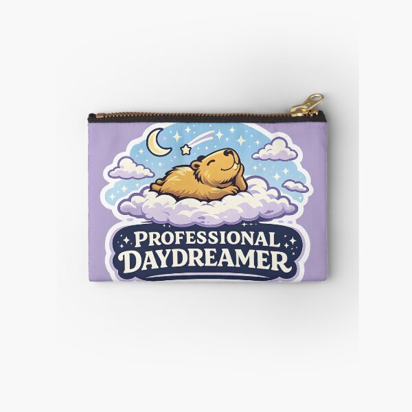 Item preview, Professional Daydreamer Capybara Shirt | Dreamy Retro Aesthetic Graphic Tee  | Cute Capybara Dreamer Aesthetic Shirt designed and sold by  Artistry in Motion by MADsrecreation.