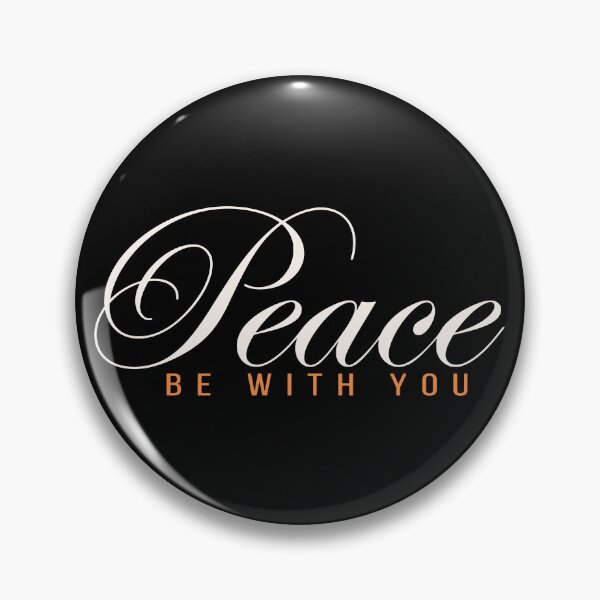 Item preview, Peace Be With You – Christian  Design designed and sold by Verse & Vibes.