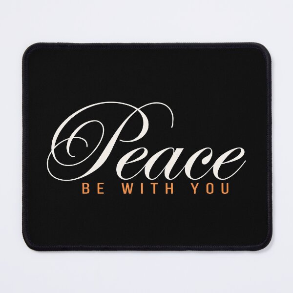 Item preview, Peace Be With You – Christian Design designed and sold by Verse & Vibes.
