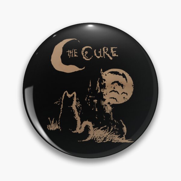 Item preview, The Cure Cat Moon 90S Alt Indie Rock Band designed and sold by CHAKIRIMODA.
