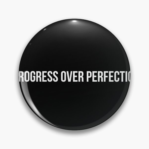 Item preview, Progress Over Perfection - Mindset Quote designed and sold by VincereCo.