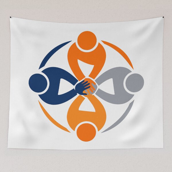 Item preview, Teamwork Unity Collaboration Symbol designed and sold by Xthes.