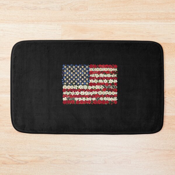 Item preview, Floral American Flag Flowers Wildflowers 4th of July Pullover Hoodie designed and sold by FrankIsabel.